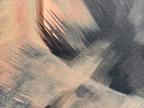 Acrylmalerei Detail